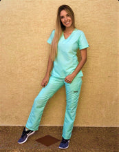 Cargar imagen en el visor de la galería, UNIFORME MEDICO COLOR MENTA