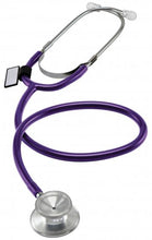 Cargar imagen en el visor de la galería, estetoscopio mdf morado dual head