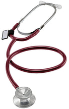 Cargar imagen en el visor de la galería, estetoscopio mdf vinotinto para medicos