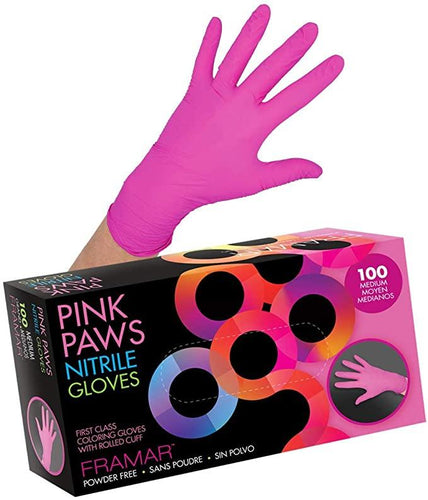 guantes color fucsia super chick