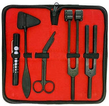 Cargar imagen en el visor de la galería, kit de prueba neurologica color negro con estuche
