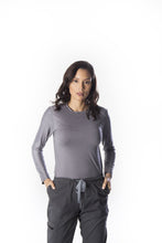 Cargar imagen en el visor de la galería, SUDADERA UNDERSCRUB ELITE DE MUJER GRIS 2
